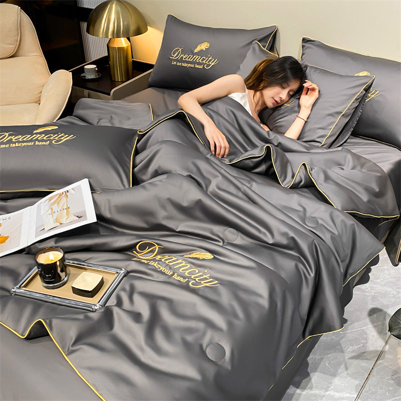 CoolWrap - Ice Silk Cooling Blanket for Summer Nights