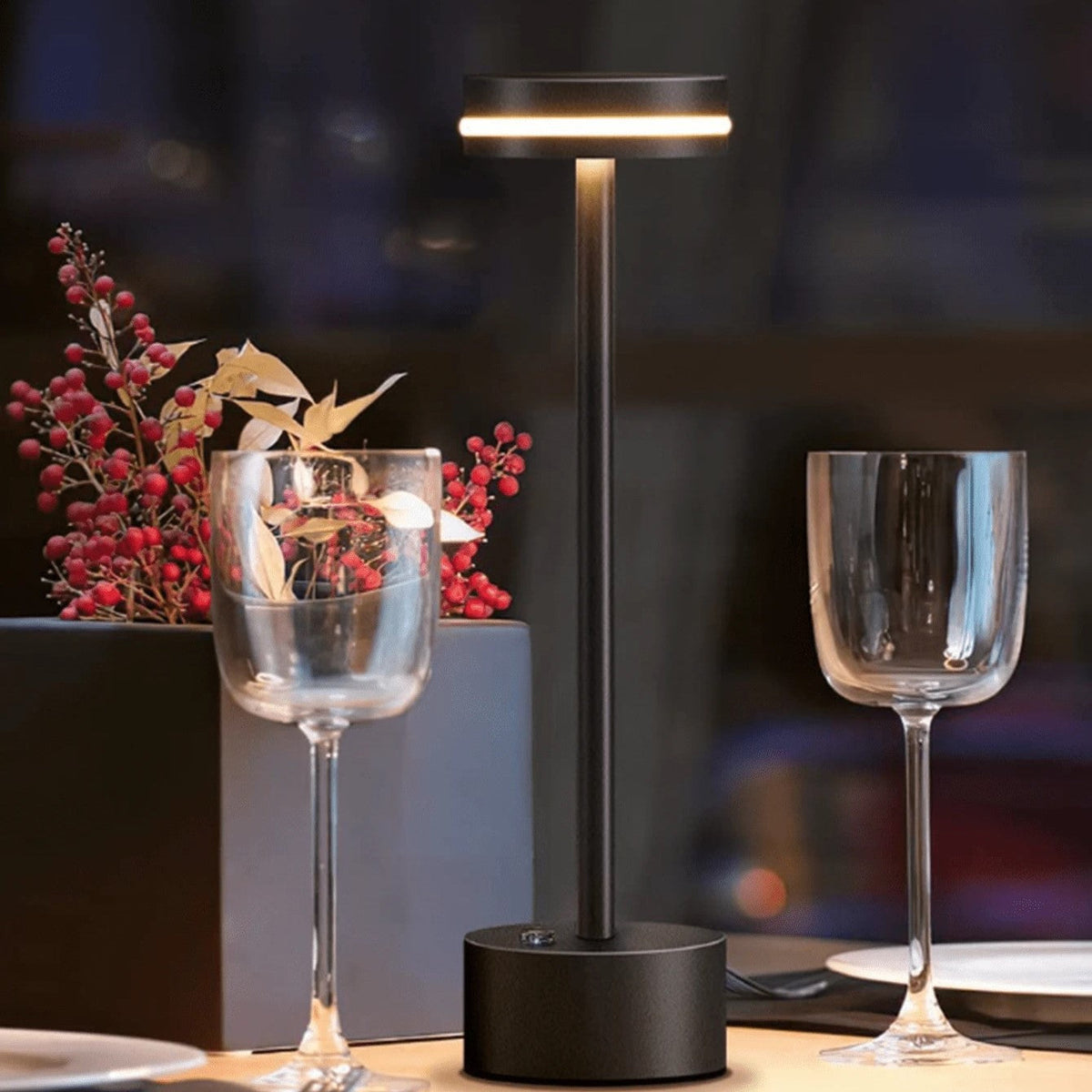 CasaGlim - Cordless Rechargeable Table Lamp for Elegant Home Lighting