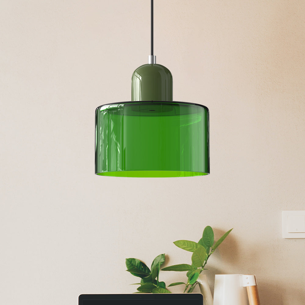 Bauhaus Creative Glass Pendant Light - Colored Glass for an Elegant Interior