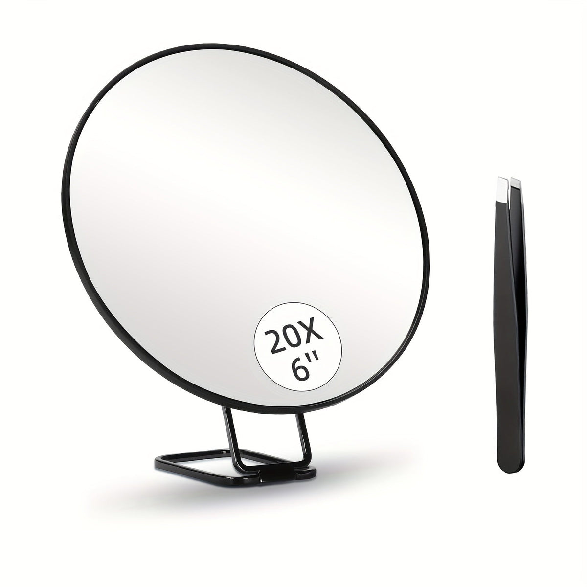 PrecisionGlow - Portable Adjustable Magnifying Makeup Mirror