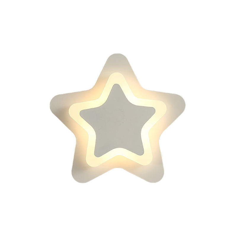 Curonova - Star-Shaped LED Wall Lamp for Kids' Bedroom