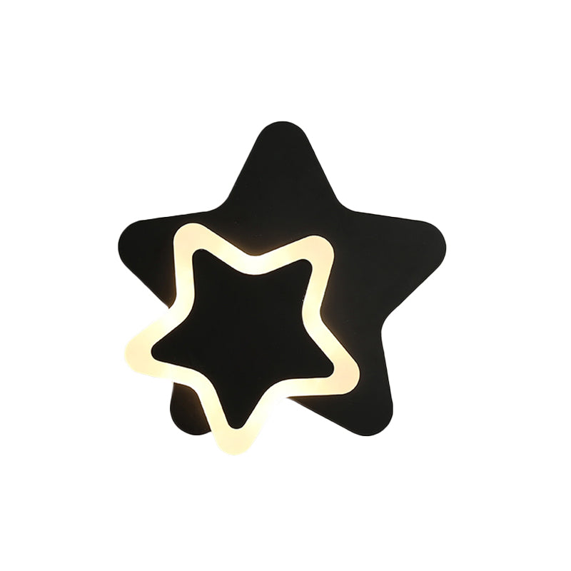 Curonova - Star-Shaped LED Wall Lamp for Kids' Bedroom