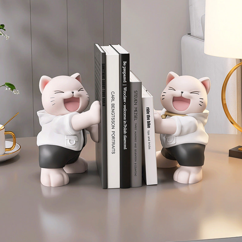 CharmingBear - Playful Resin Bookends for Decoration