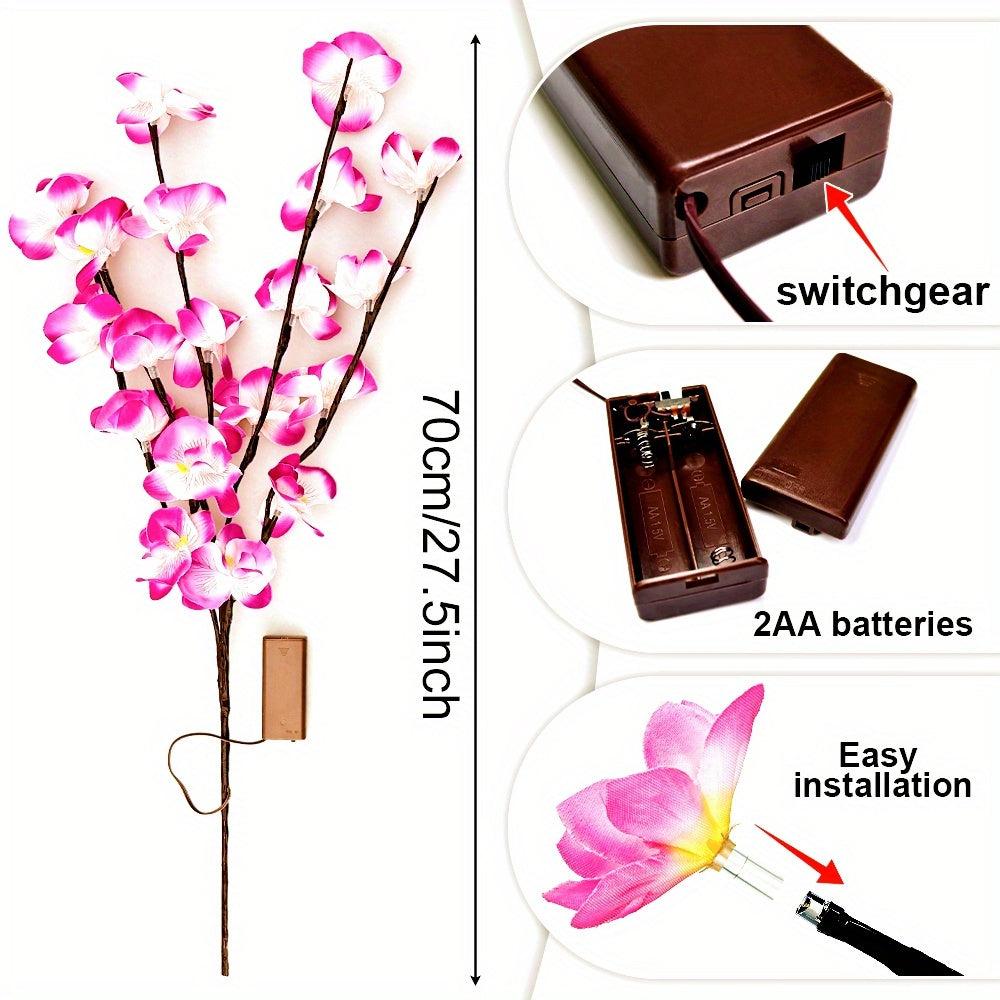 OrchidGlow - LED Phalaenopsis Artificial Orchid