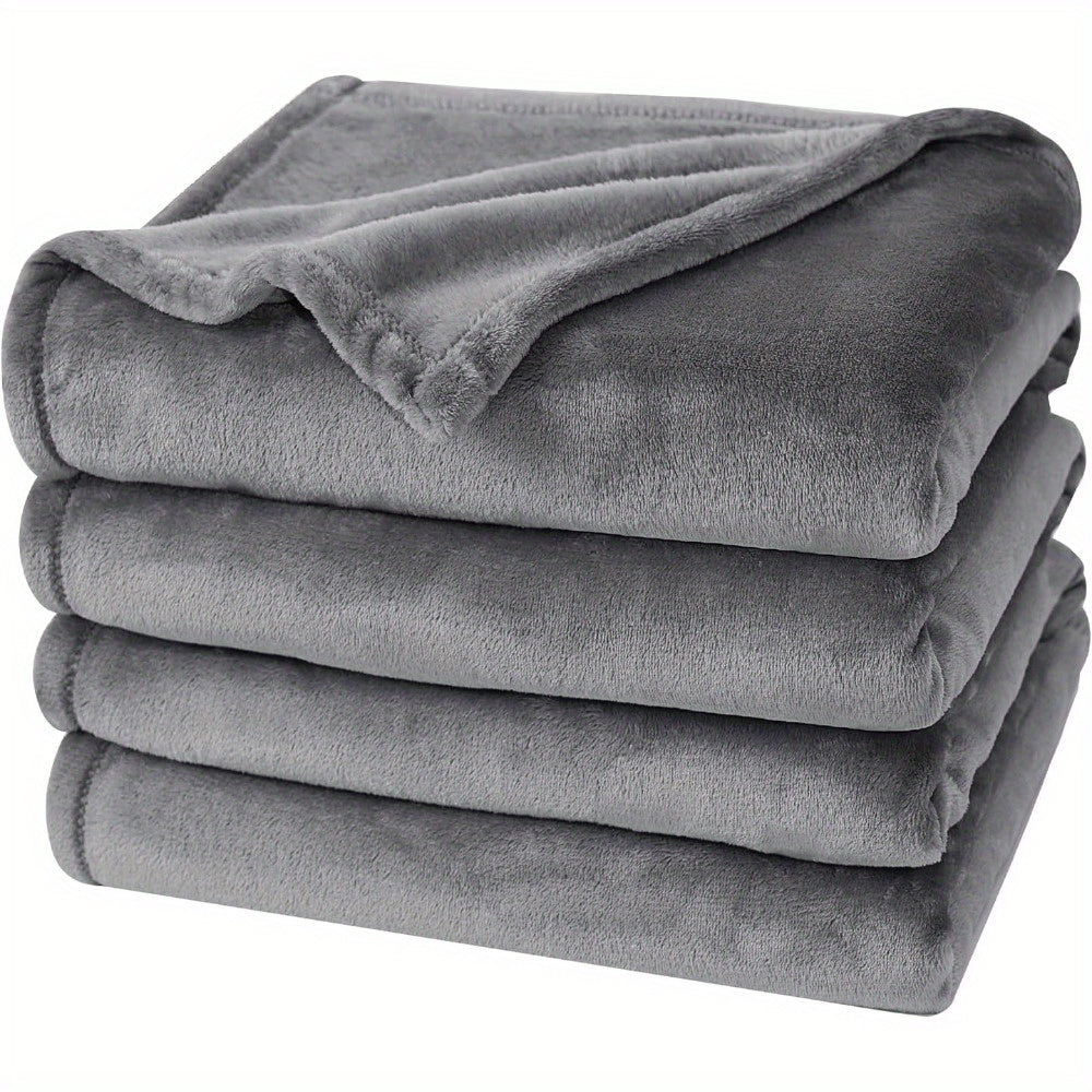 UltraSoft - Reversible Ultra-Soft Fleece Throw Blanket