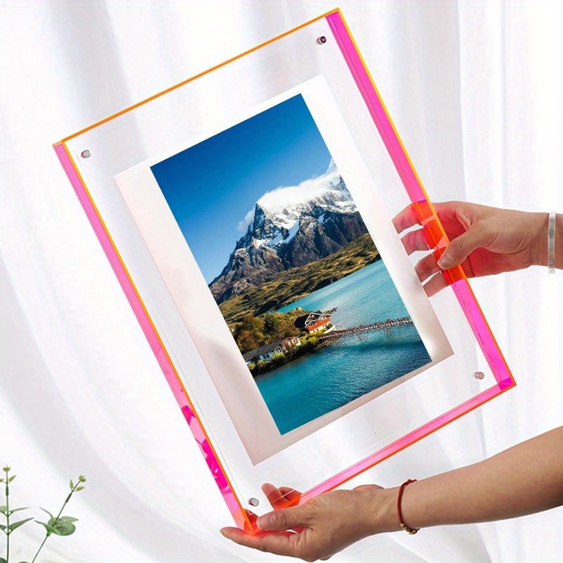 Faldeco - Modern Vertical Photo Frame for Table and Wall