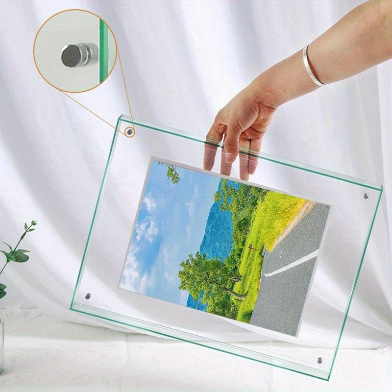 Faldeco - Modern Vertical Photo Frame for Table and Wall