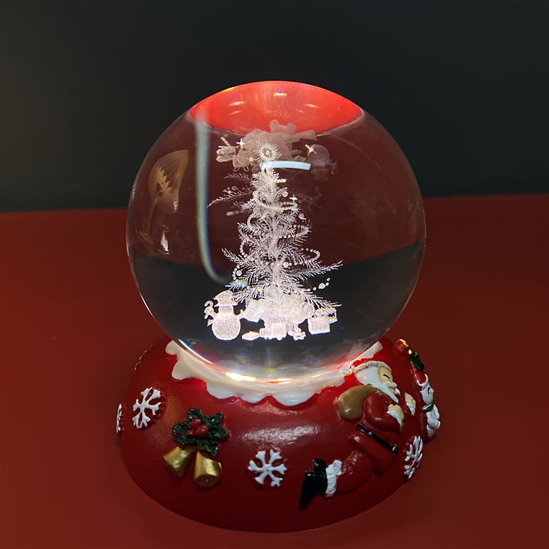 CrystalLight - Elegant USB Crystal Table Lamp