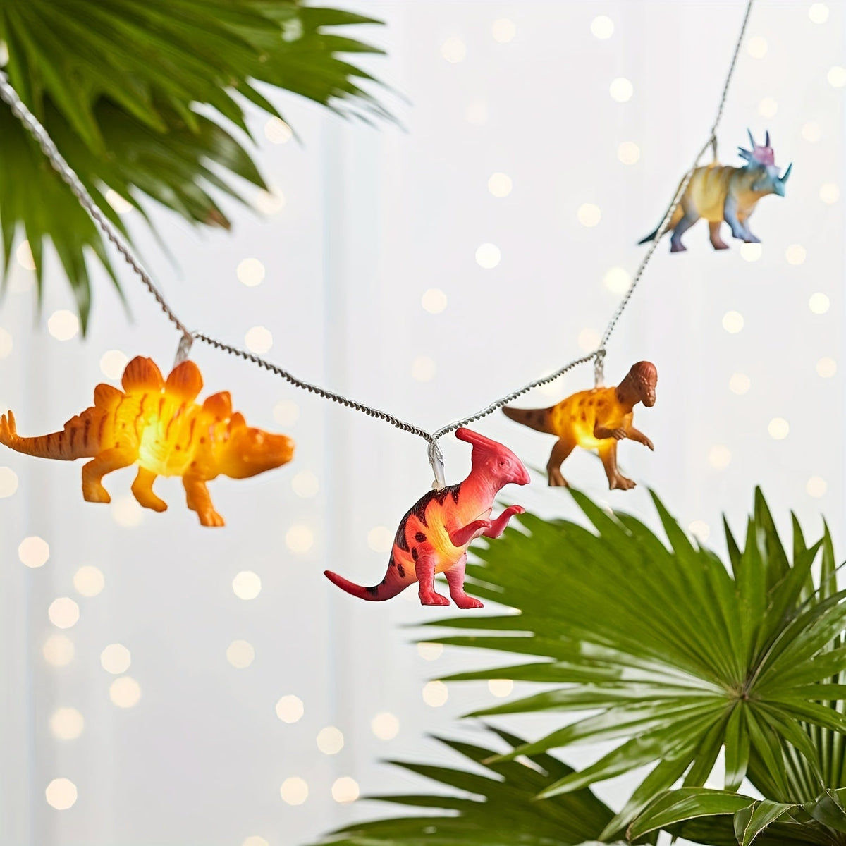 Bimosaur - Dinosaur LED String Lights for Kids' Bedroom