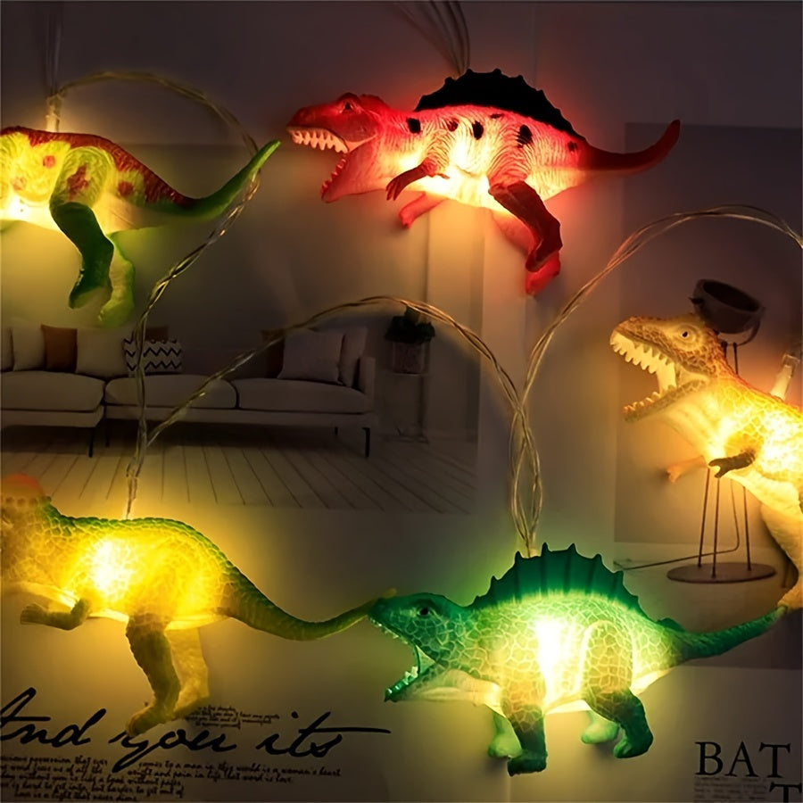 Bimosaur - Dinosaur LED String Lights for Kids' Bedroom