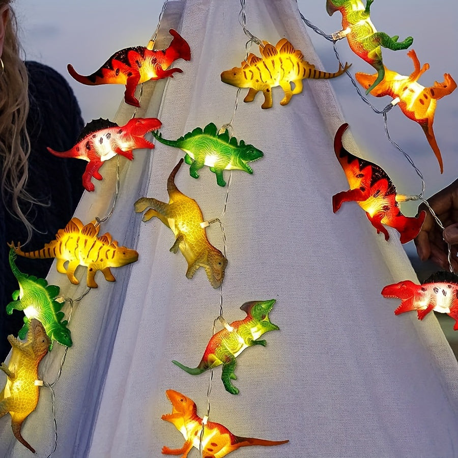 Bimosaur - Dinosaur LED String Lights for Kids' Bedroom