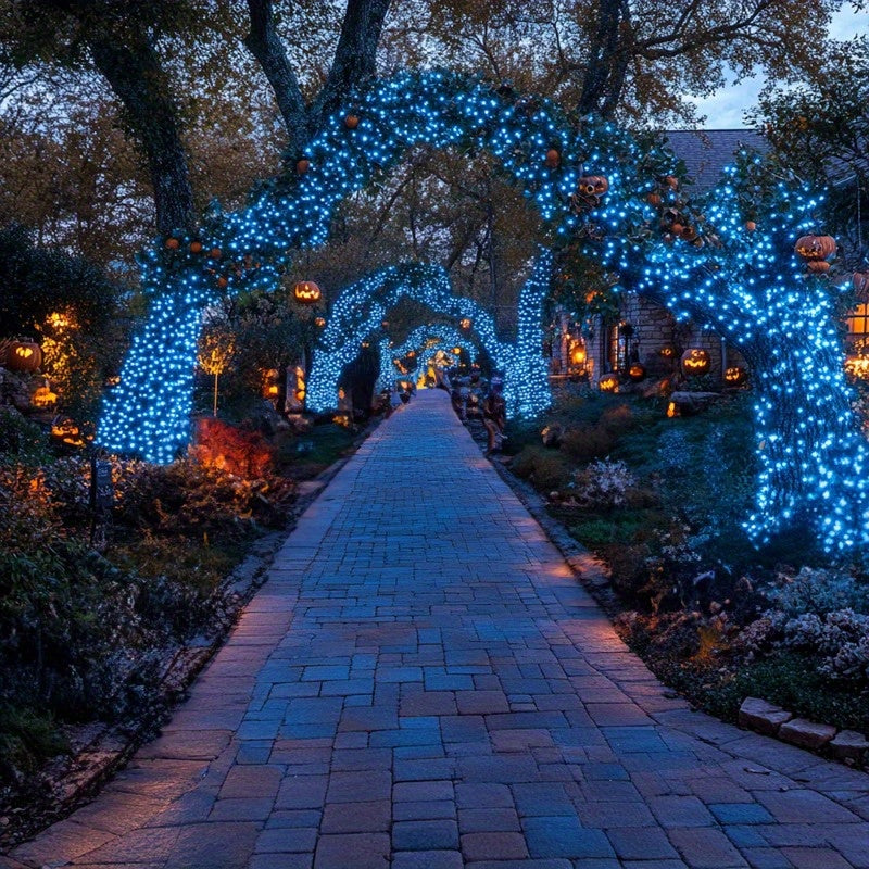Bramveil - Dimmable Solar Outdoor String Lights