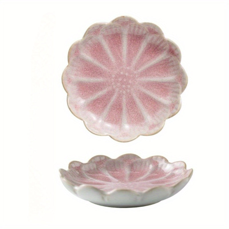 LotusTray - Flower-Shaped Ceramic Trinket Dish