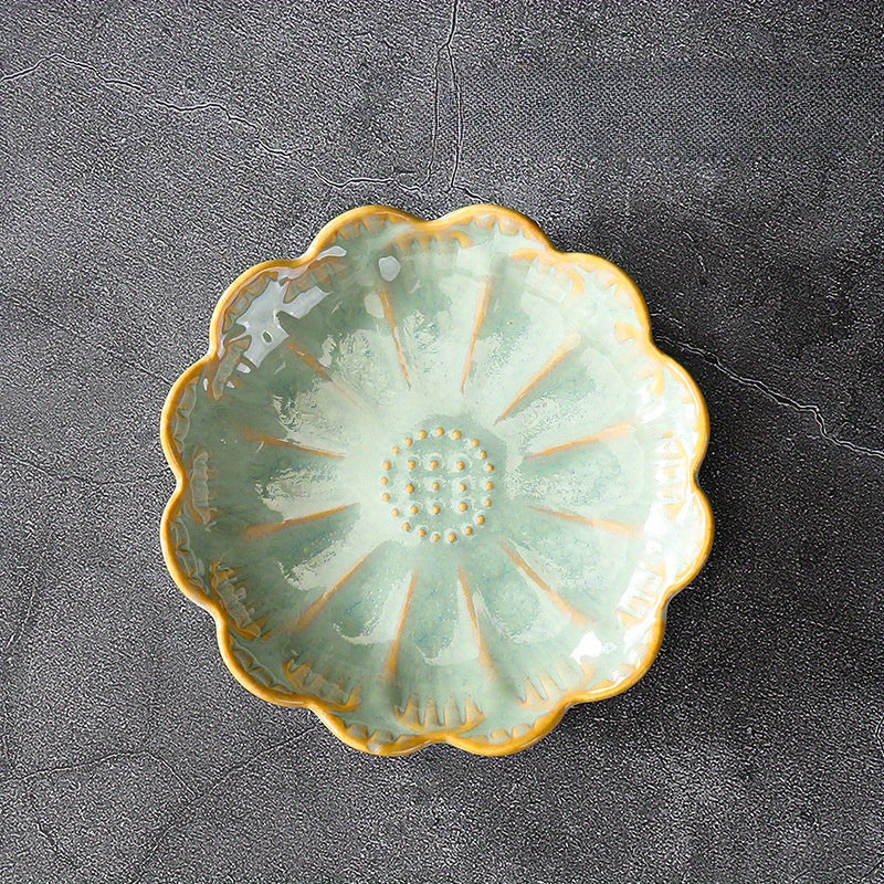 LotusTray - Flower-Shaped Ceramic Trinket Dish