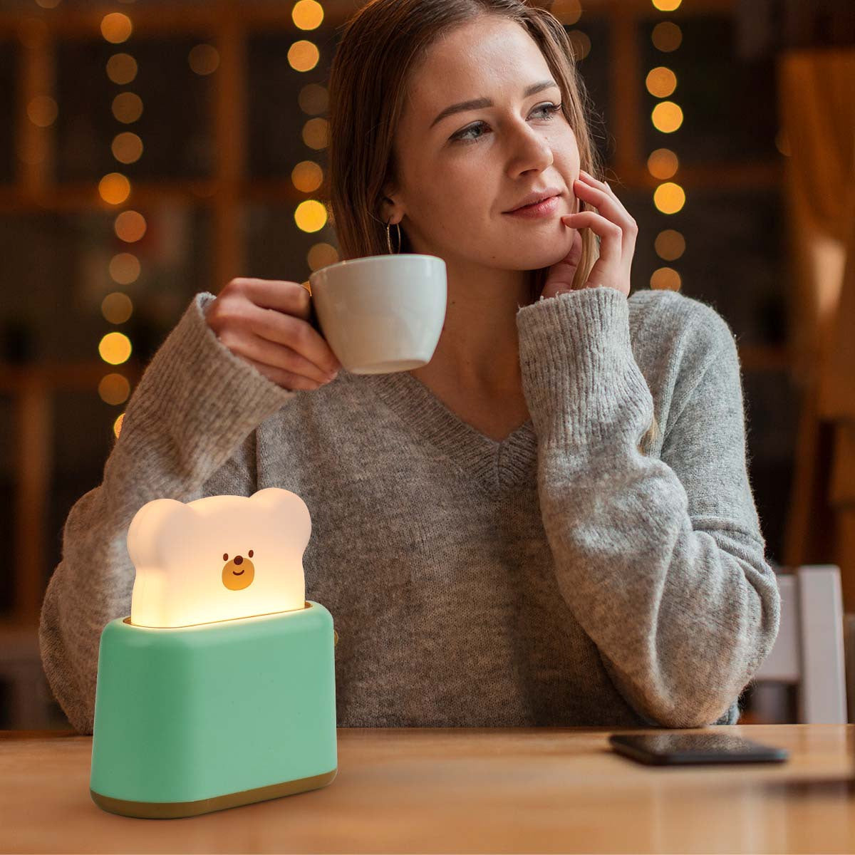 GlowSphere Lamp - Wireless Colour LED Night Light