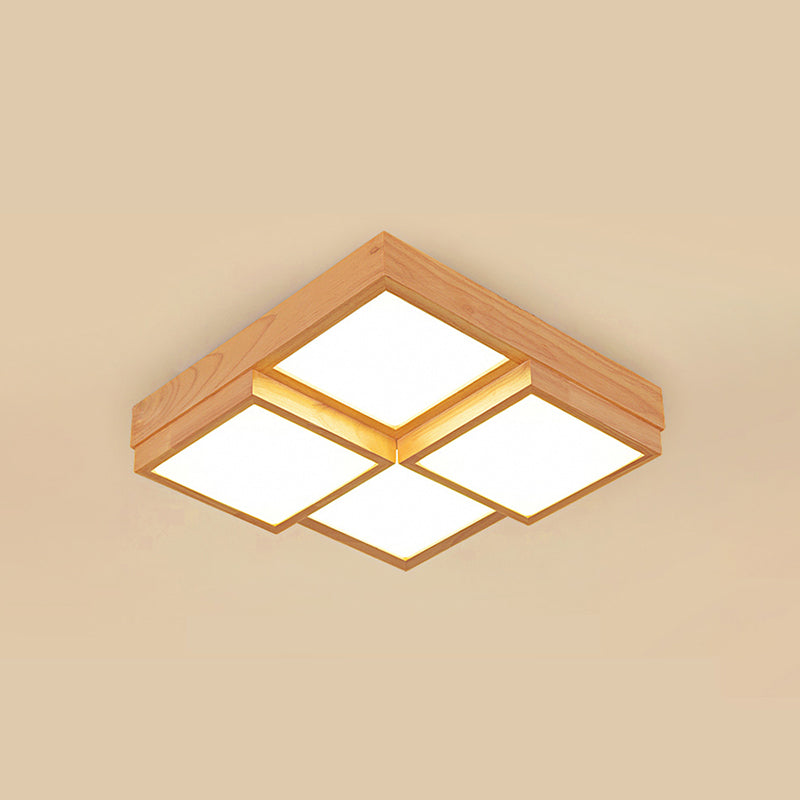 RusticGlow Pendant - Multi-Light Natural Wood Ceiling Fixture