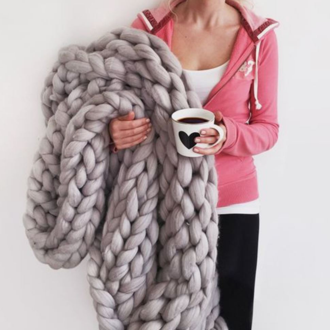 WinterVibe DIY Blanket - Couverture Unique Hiver