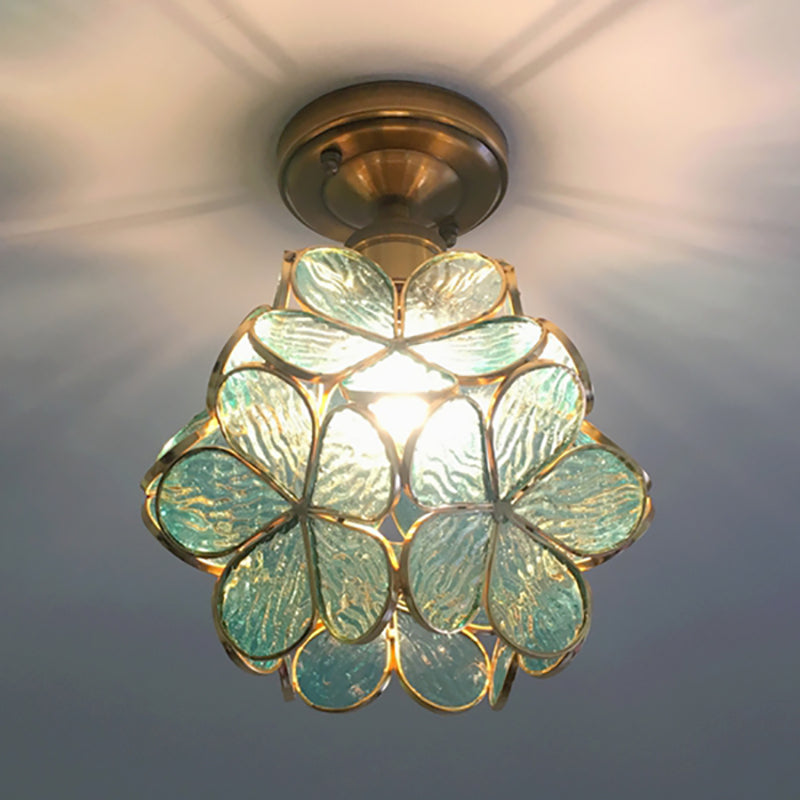 Ledoria - Retro Tiffany-Style Glass Ceiling Light