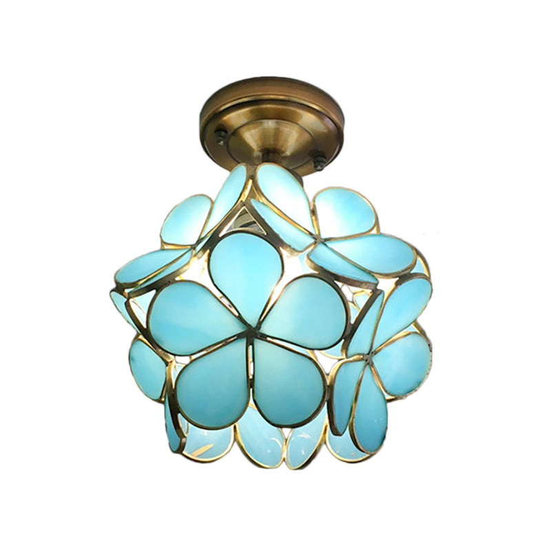 Ledoria - Retro Tiffany-Style Glass Ceiling Light