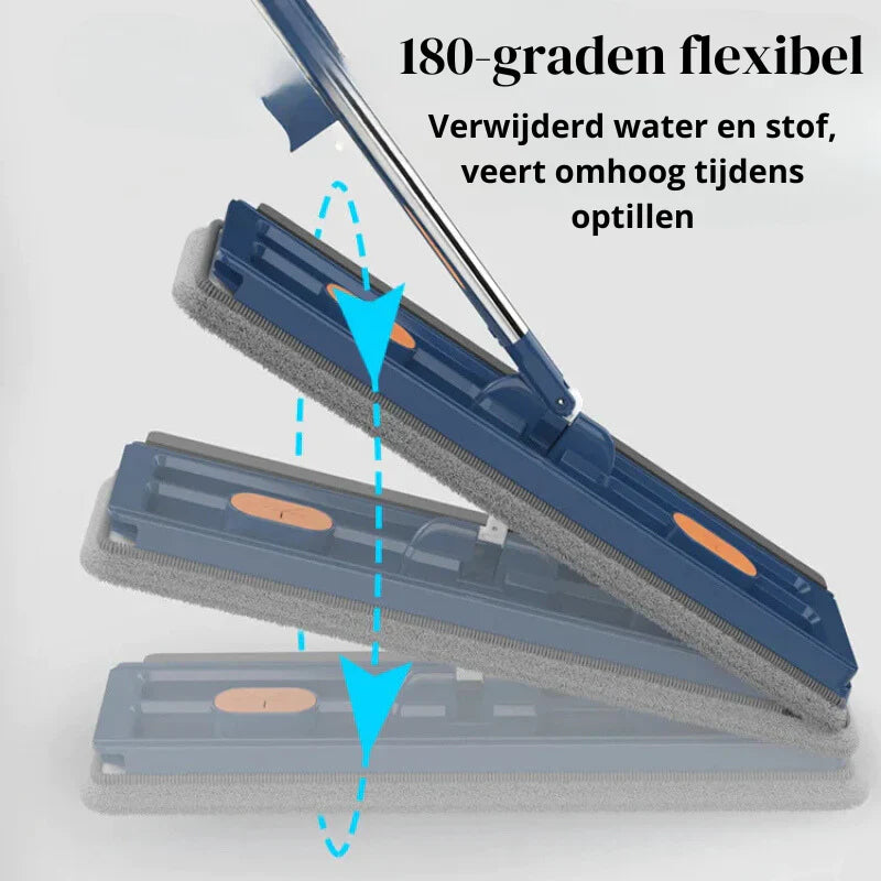 3-in-1 Cleaning Mop - Multifunctional Mop with 2 Free Cloths