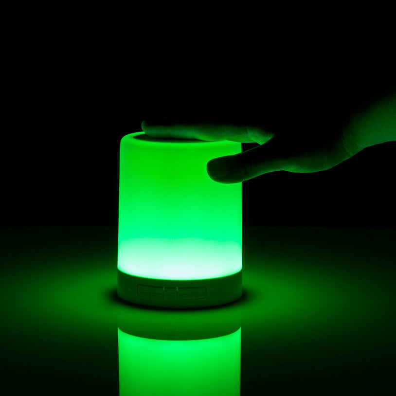 Ambiance Light - Lampe d'ambiance et enceinte Bluetooth sans fil
