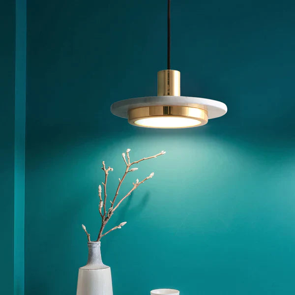 MarbleElegance - Modern Luxury Marble Pendant Light