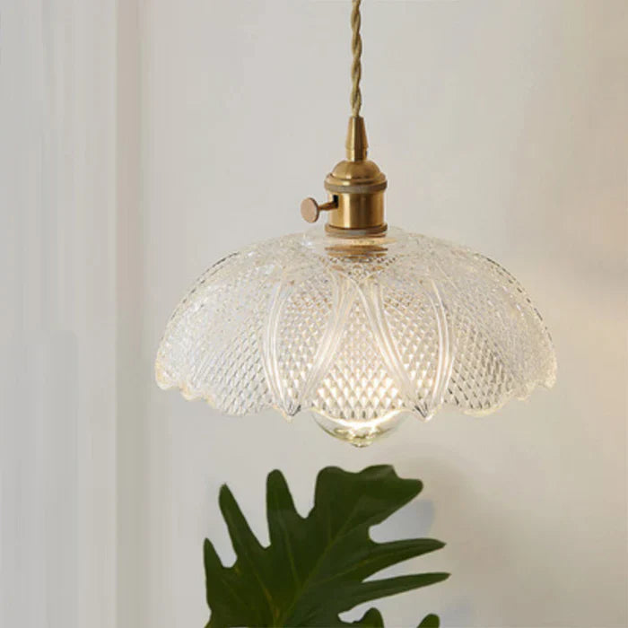 OpulentGlow Pendant – Élégante Suspension en Verre