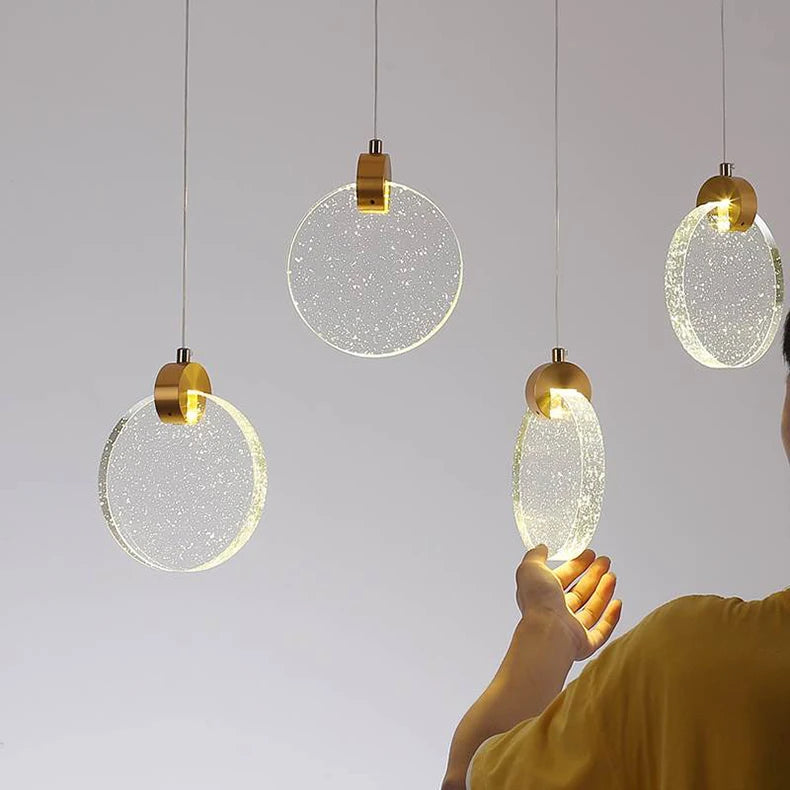 RayonsD'Or - Elegant Glass Ceiling Light