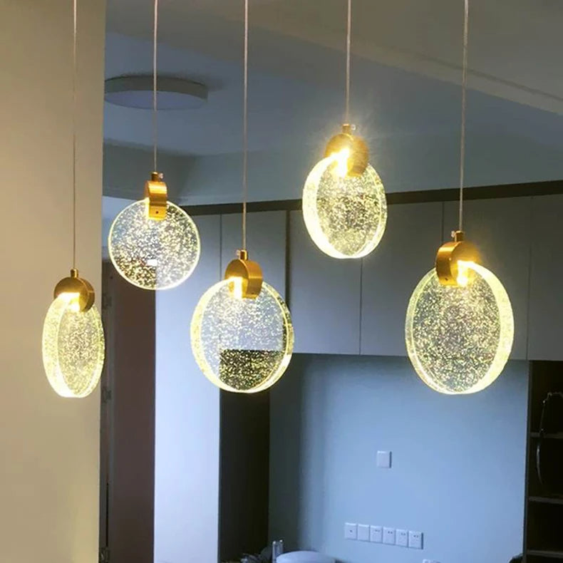 RayonsD'Or - Elegant Glass Ceiling Light