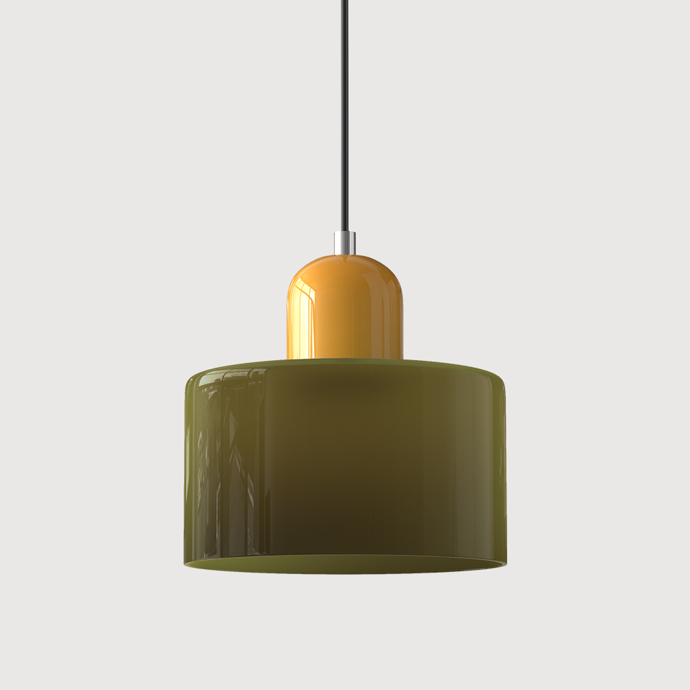 Bauhaus Creative Glass Pendant Light - Colored Glass for an Elegant Interior