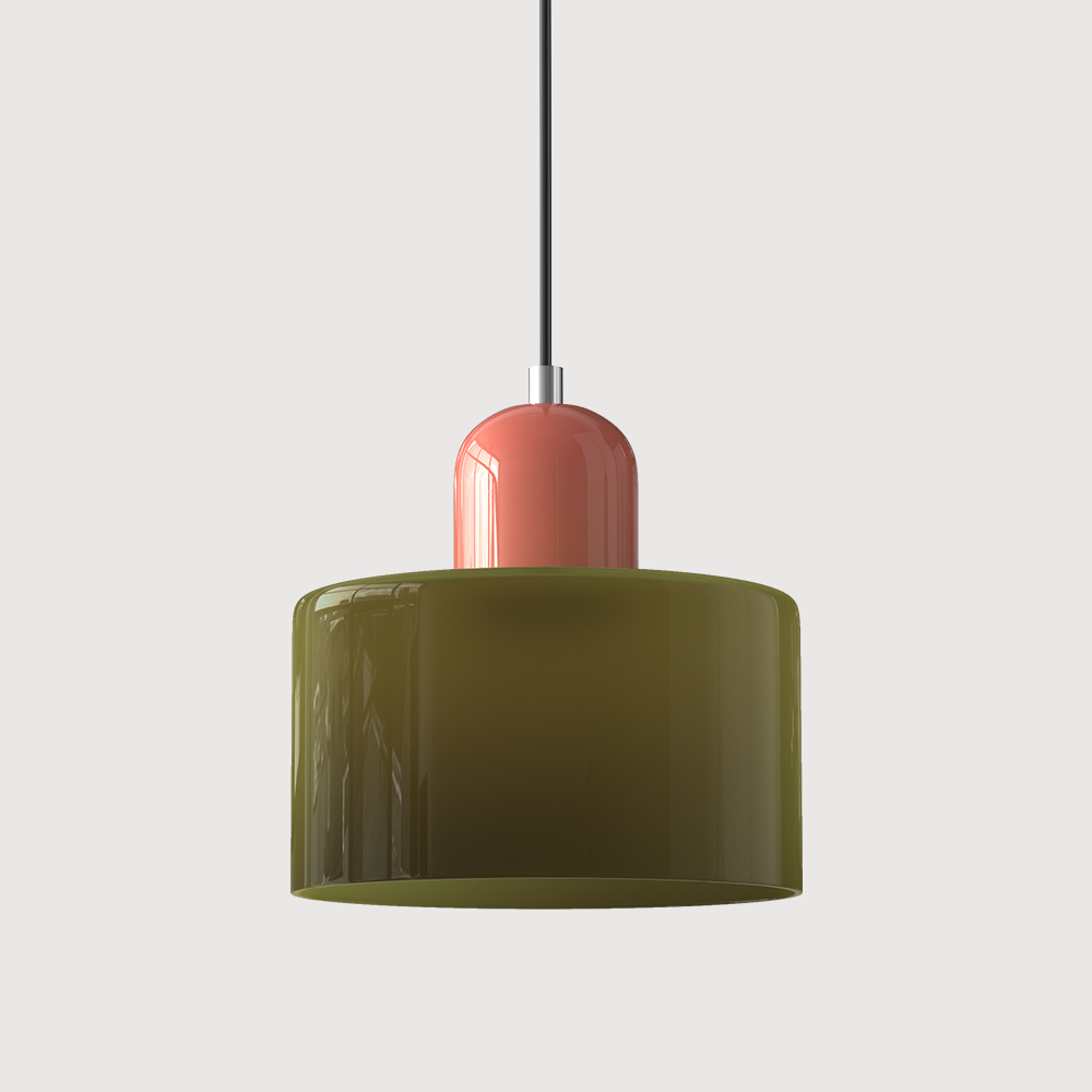 Bauhaus Creative Glass Pendant Light - Colored Glass for an Elegant Interior