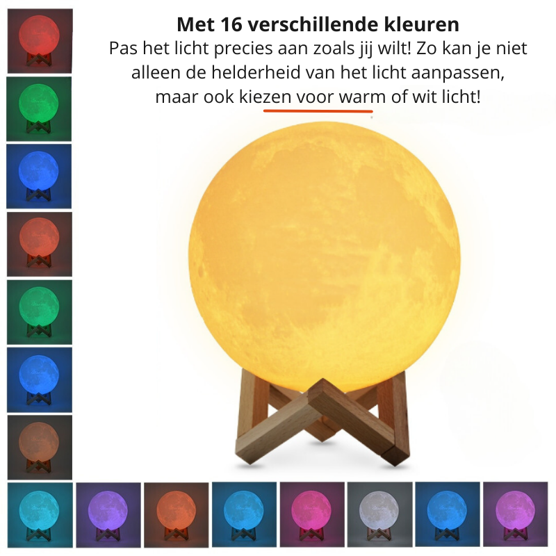 LunaGlow – Éclairage Lune Magique pour votre Chambre