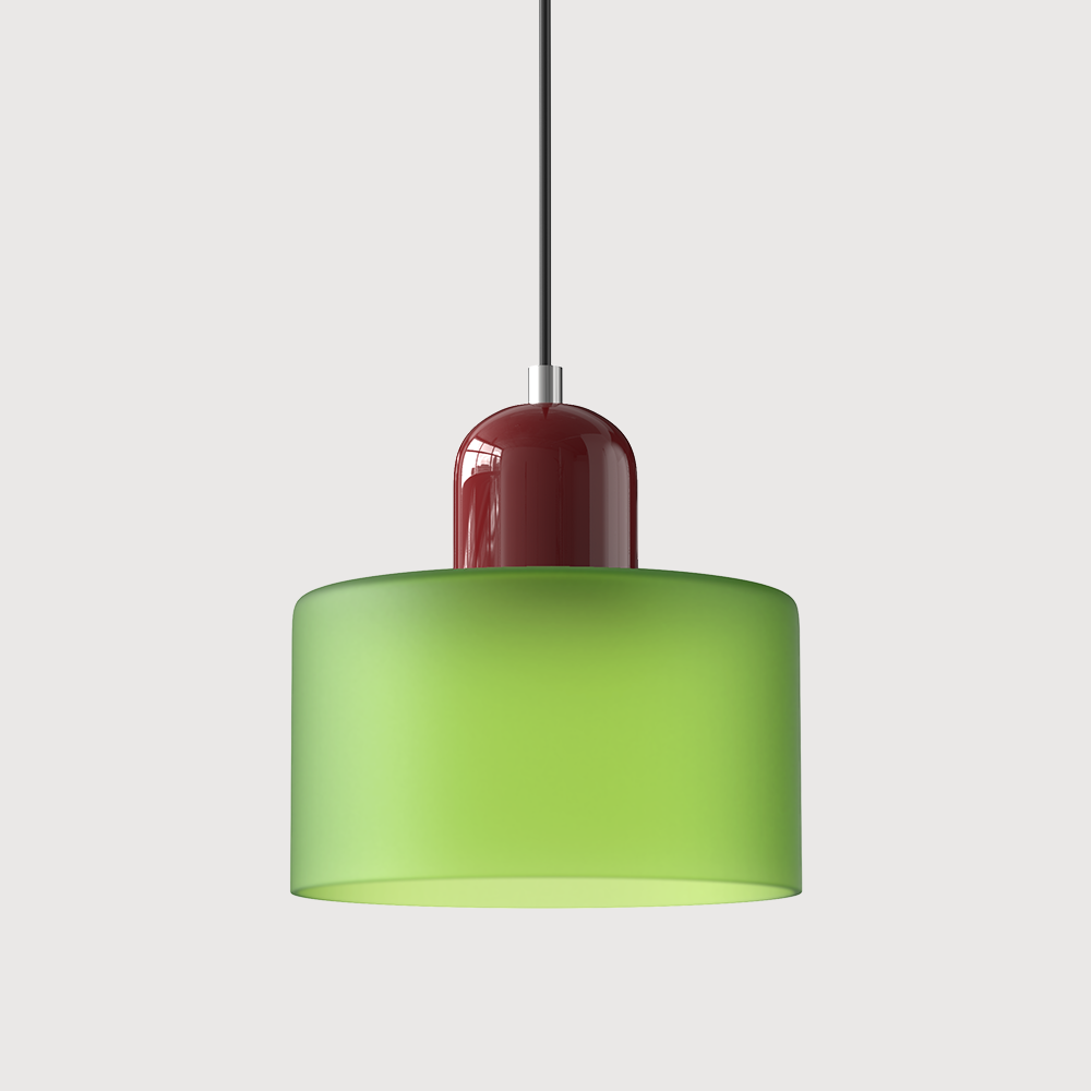Bauhaus Creative Glass Pendant Light - Colored Glass for an Elegant Interior