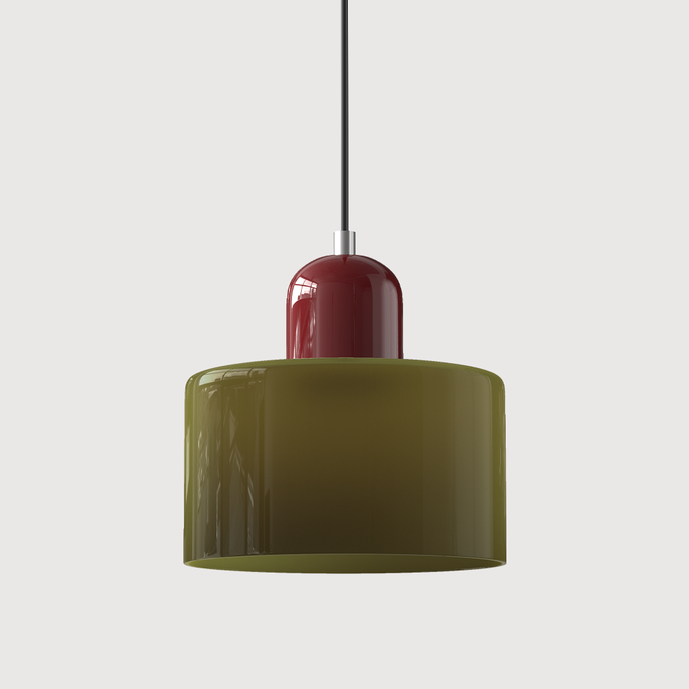 Bauhaus Creative Glass Pendant Light - Colored Glass for an Elegant Interior