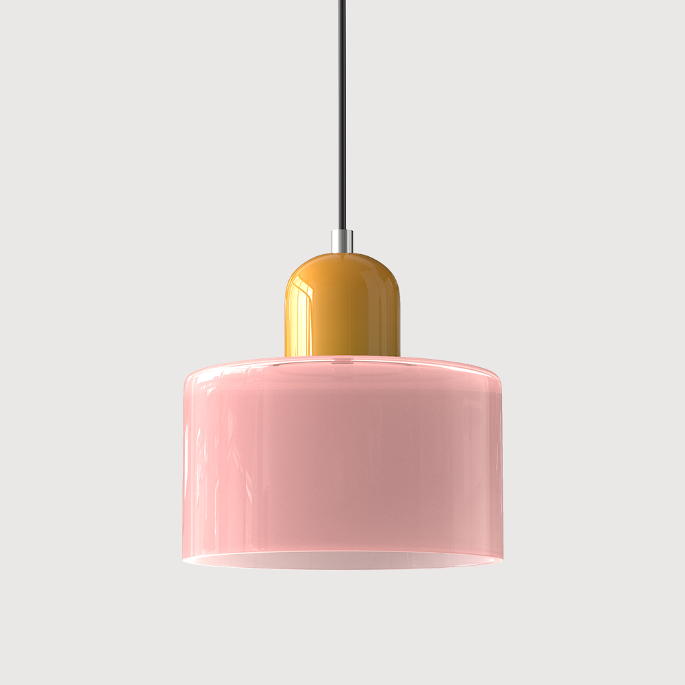 Bauhaus Creative Glass Pendant Light - Colored Glass for an Elegant Interior