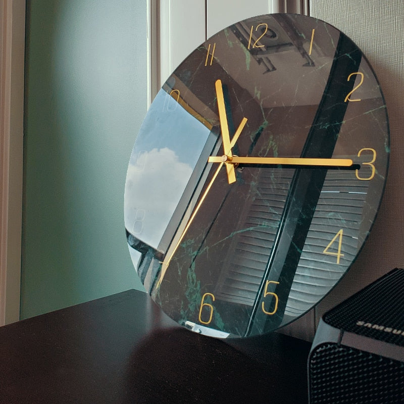 GlassArt - Artistic Glass Wall Clock