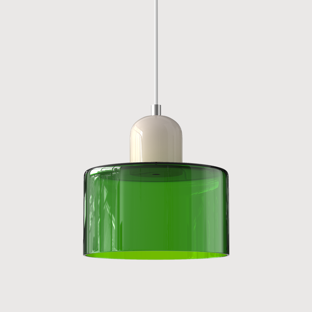 Bauhaus Creative Glass Pendant Light - Colored Glass for an Elegant Interior