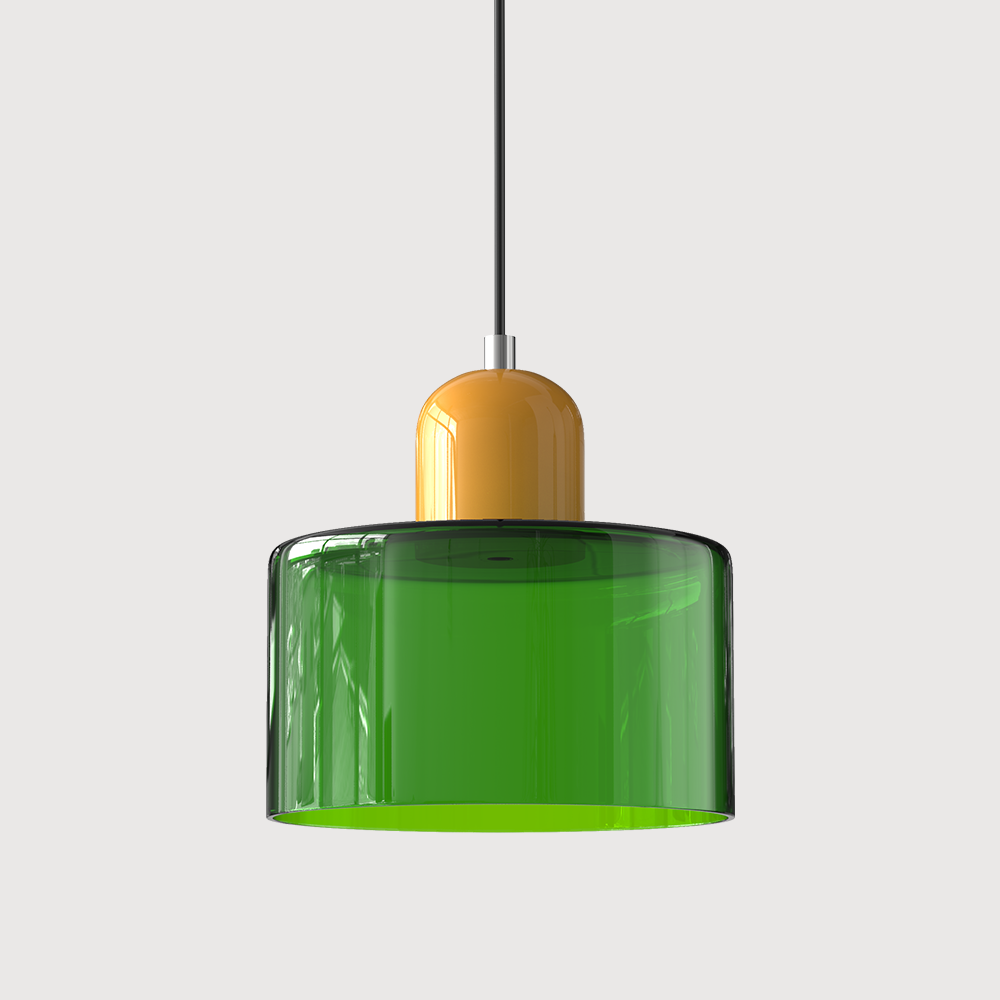Bauhaus Creative Glass Pendant Light - Colored Glass for an Elegant Interior