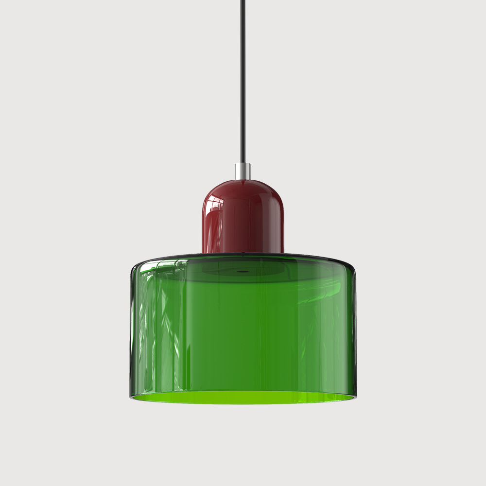 Bauhaus Creative Glass Pendant Light - Colored Glass for an Elegant Interior