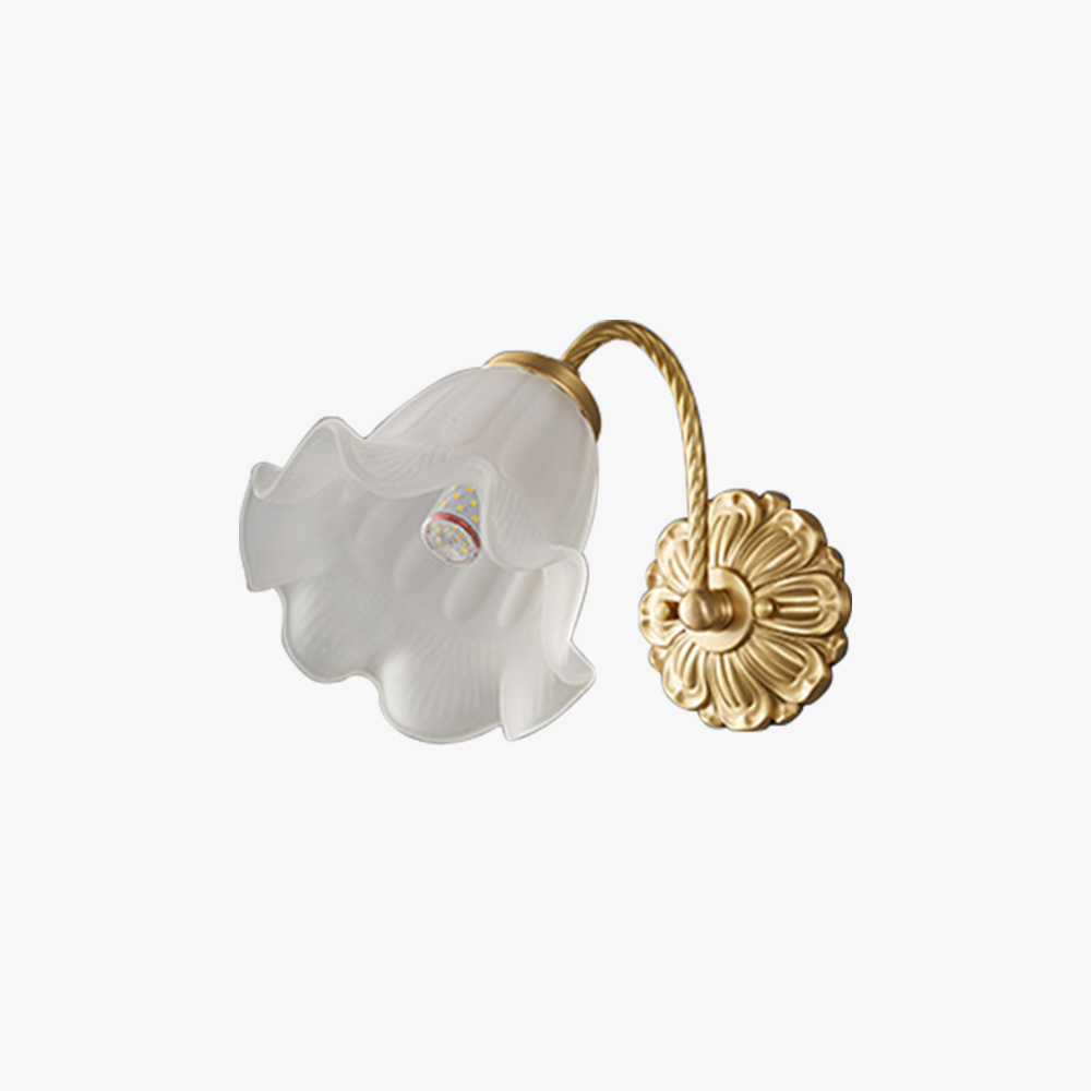 Kalvane - Retro Glass Wall Sconce for a Warm Ambiance