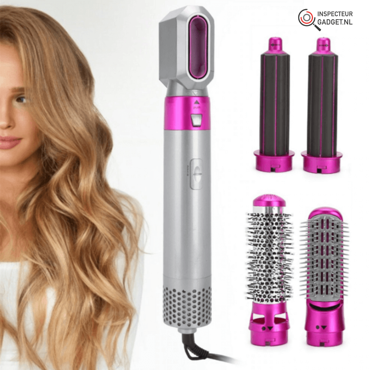 Premium Air Multistyler - 5-in-1 Hair Styler for Drying, Curling and Straightening