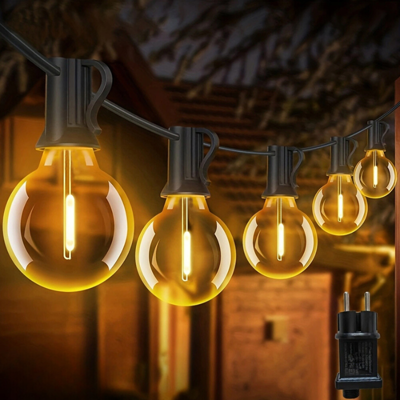 BrillanceVin G40 - Outdoor LED String Lights for Your Parties