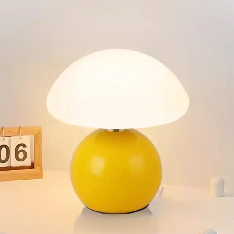 WarmGlaze Ceramic Table Lamp - Warm Ambient Lighting for the Home