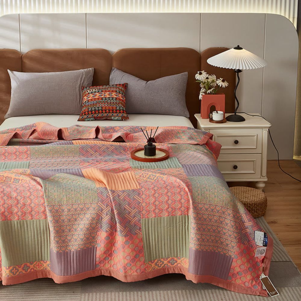 Pandora - Reversible Colorful Duvet in Soft Cotton