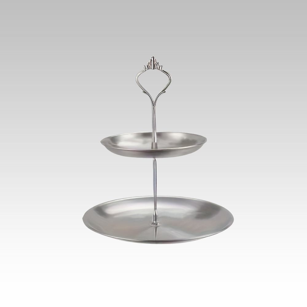 SteelTower - Stainless Steel Tiered Serving Stand for Parties