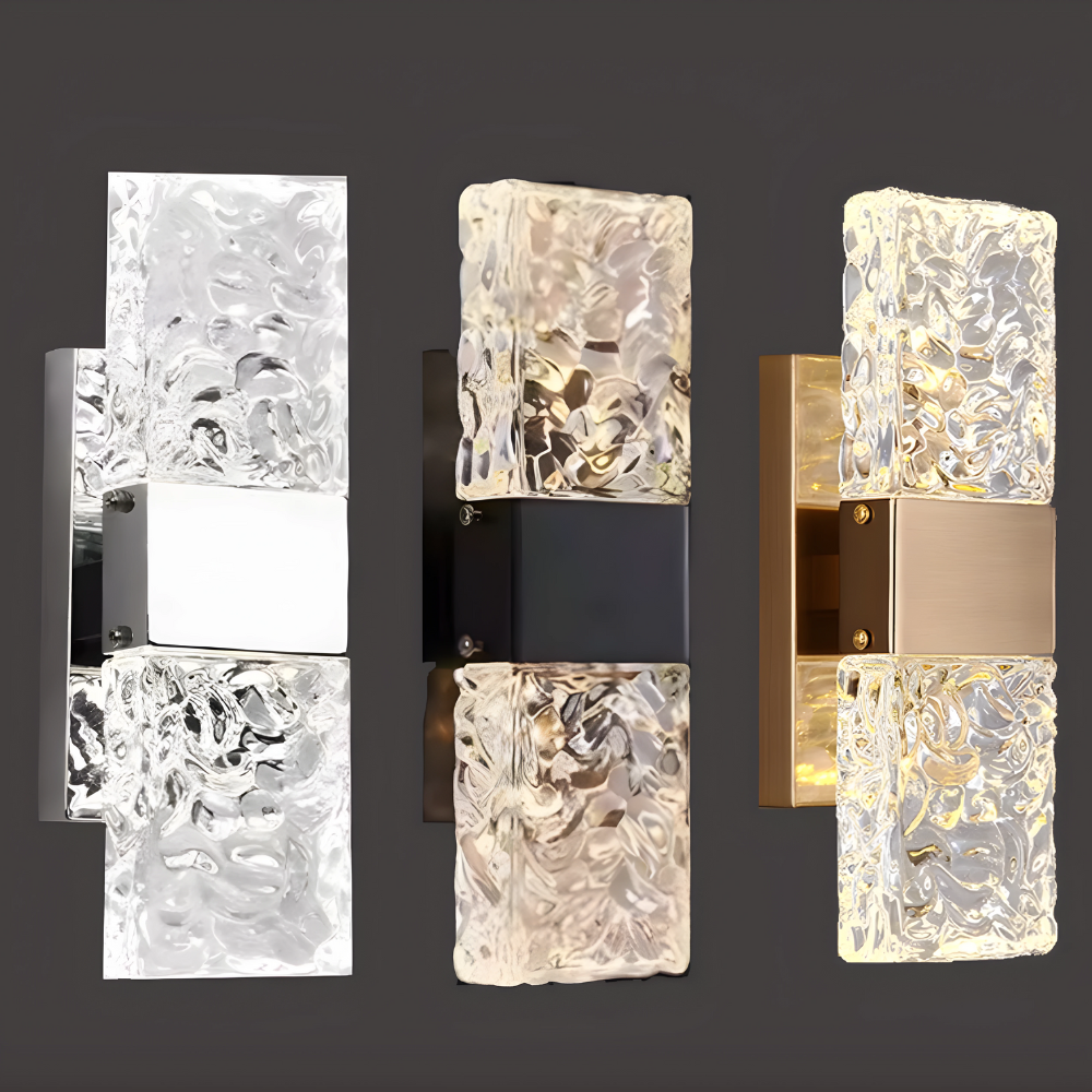 AuraCrystal - Luxury LED Crystal Wall Sconce