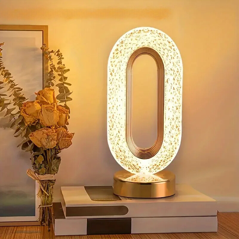 IllumeLuxe - Touch-Control Table Lamp with Adjustable Brightness
