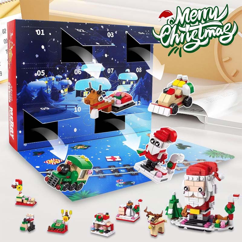 BuildJoy - Calendrier Avent Briques de Construction Noël