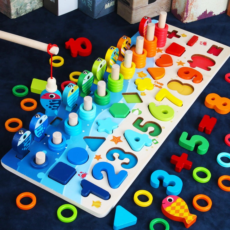 SafariExplorer - Wooden Montessori Busy Board for Babies