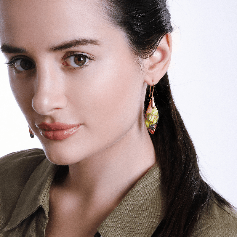 Amaris - Boucles d'oreilles au design goutte élégant